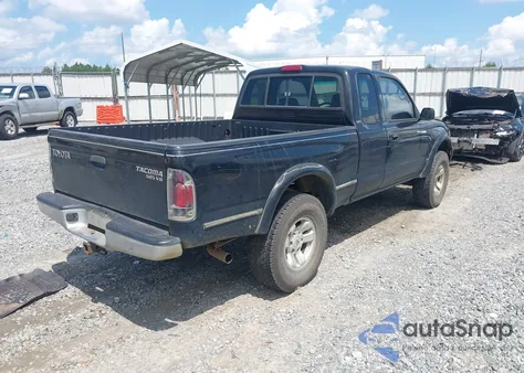 1999 Toyota Tacoma Base V6 (A4) z USA, uszkodzony, nr VIN 4TAWN72N5XZ496749